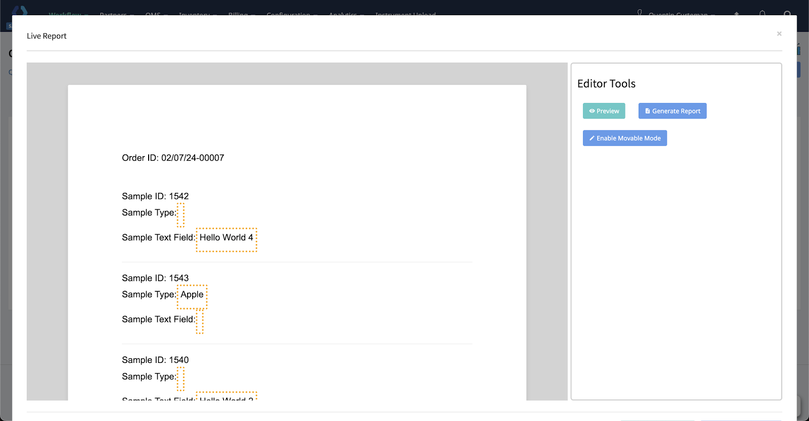 Edit Features